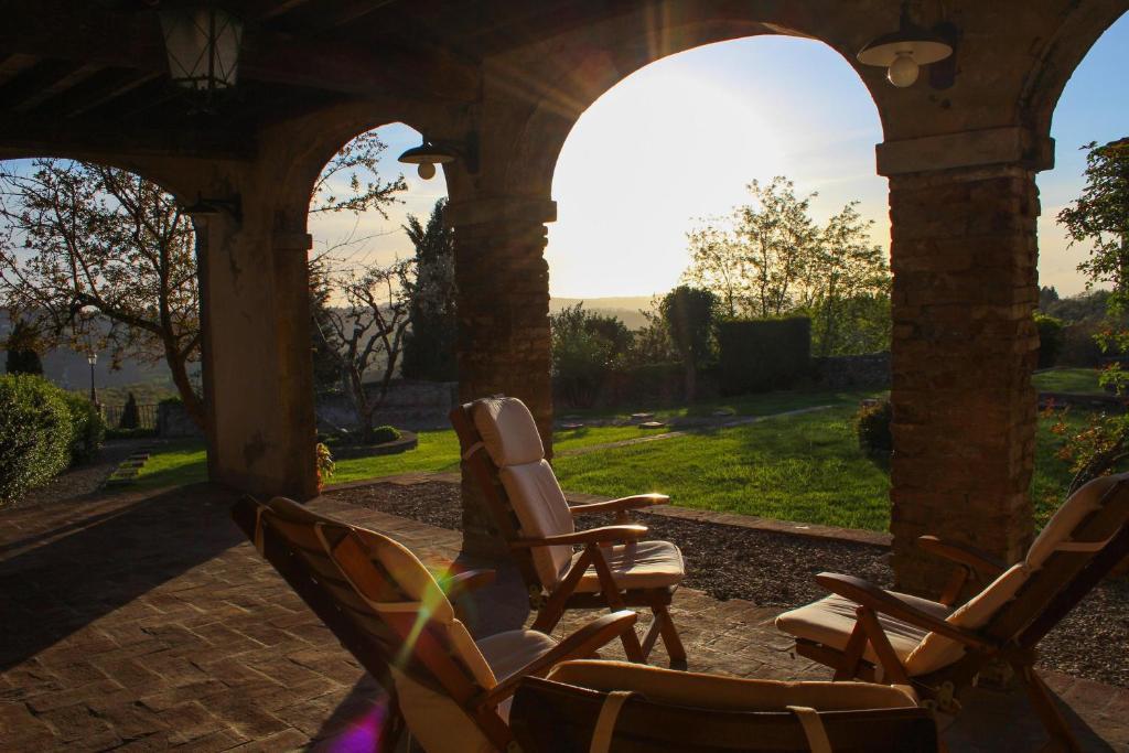 Villa Talente B&B 산카시아노인발디파사 외부 사진