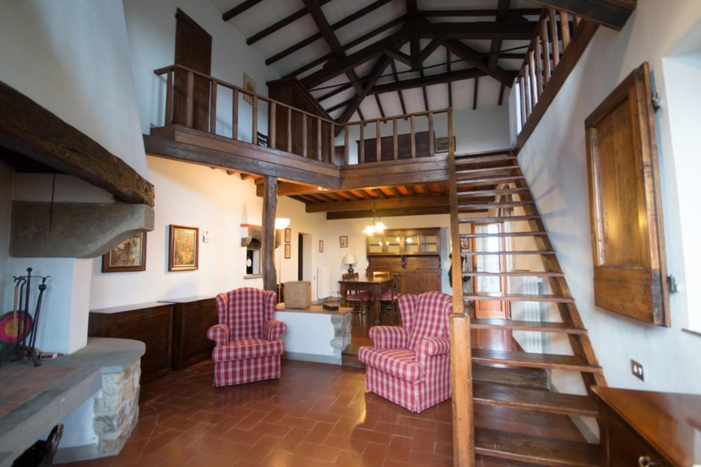 Villa Talente B&B 산카시아노인발디파사 객실 사진